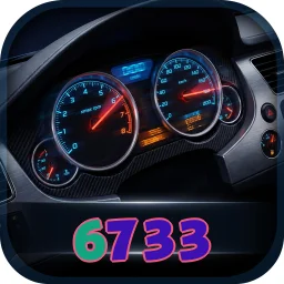 6733
